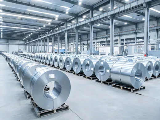 Automotive steel coil supply